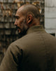 Taylor Stitch The Insulated Bomber Jacket in Fatigue Olive Dry Wax