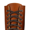 Red Wing Boot Lace, 48", Flat Brown Waxed