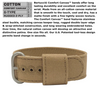 Bertucci Watch White w/ Ombra Brown dial - Sahara Comfort Canvas band