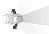PETZL TIKKA Red light- 350 Lumens Head Lamp