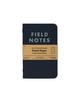 Field Notes Pitch Black, 3pk