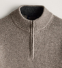 Pendleton Shetland Wool 1/4 Zip Sweater