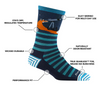 Darn Tough Women's Animal Haus Lightweight Lifestyle Sock Crew