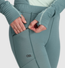 OR W's Vigor Grid Fleece Bottom
