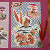 Tea Towel- Checkered Squirrel