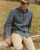 Taylor Stitch The Foundry Shirt in Rinsed Indigo Chambray
