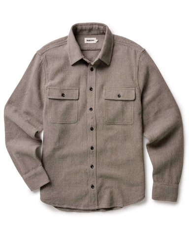 Taylor Stitch The Ledge Shirt Army Linen Twill