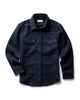 Taylor Stitch The Maritime Shirt Jacket in Dark Navy Moleskin Twill