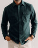 Taylor Stitch The Yosemite Shirt in Dark Forest