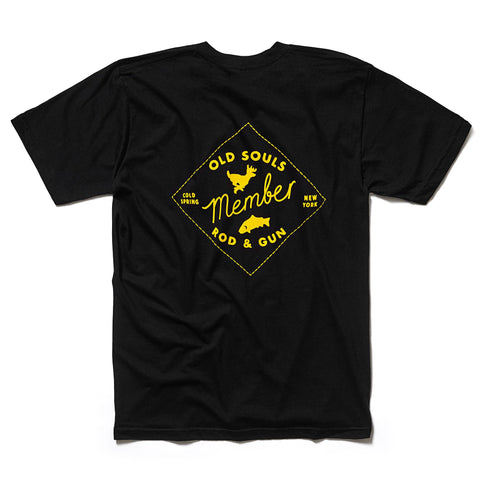 Old Souls Rod & Gun Tee - Cold Spring - Black