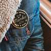 Old Souls Rod & Gun Pin Black & Yellow